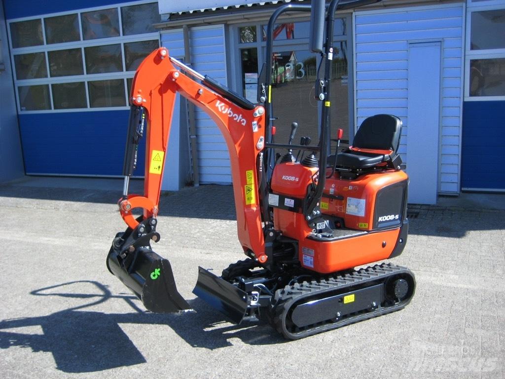 Kubota K008-5 Mini ekskavatoriai < 7 t