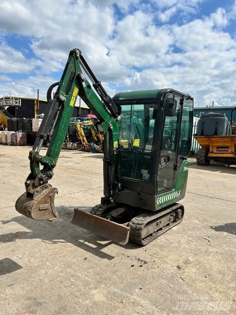 Yanmar SV 16 Mini ekskavatoriai < 7 t