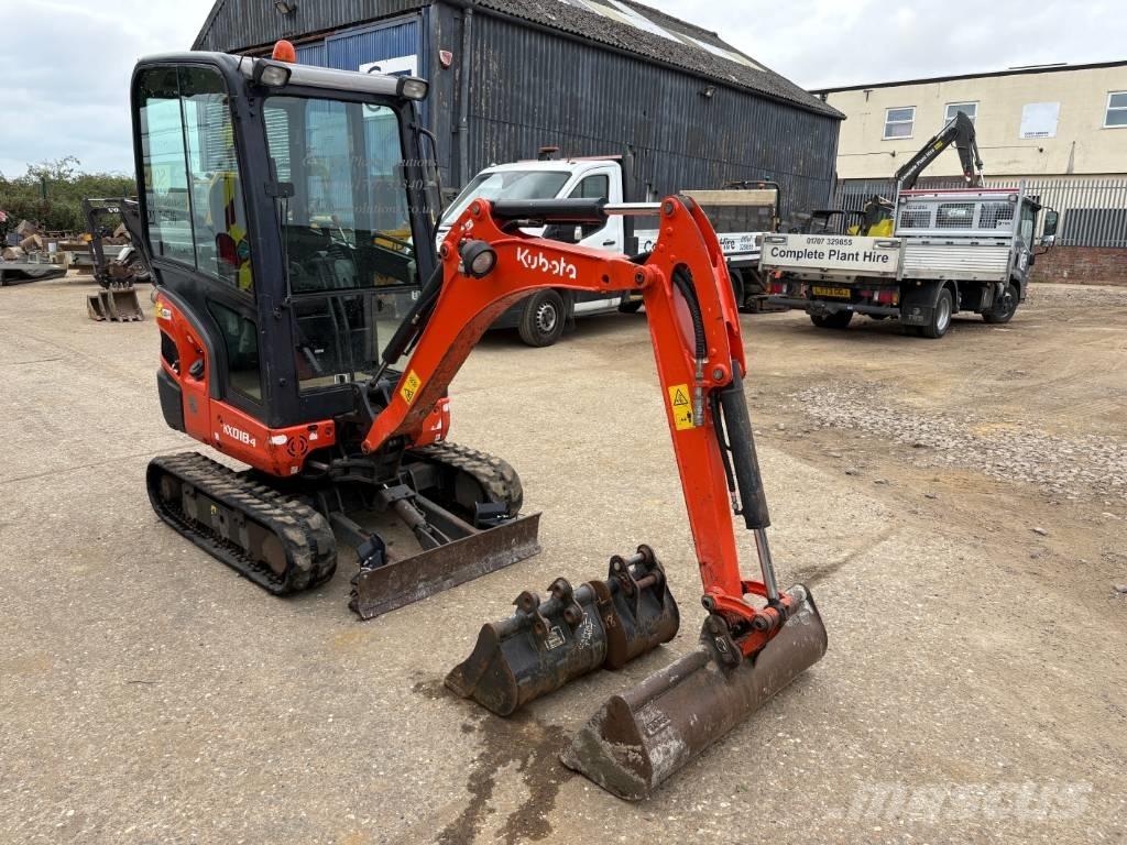 Kubota KX 018-4 Mini ekskavatoriai < 7 t
