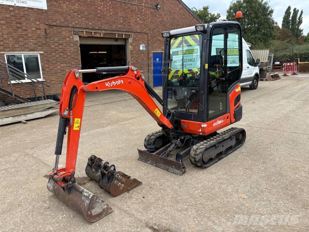 Kubota KX 018-4 Mini ekskavatoriai < 7 t
