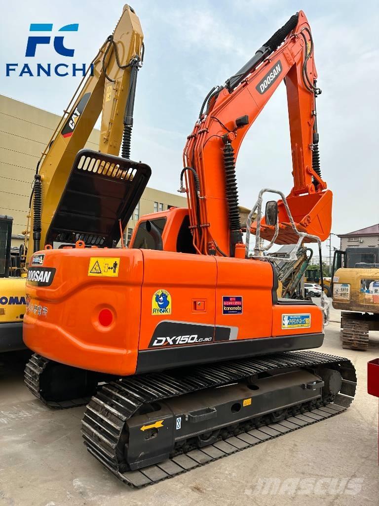 Doosan dx150 Vikšriniai ekskavatoriai