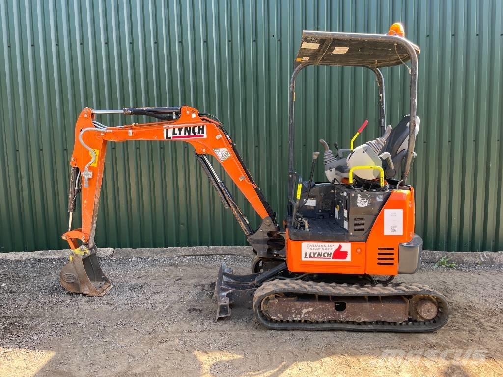 Hitachi ZX 19 U-6 Mini ekskavatoriai < 7 t