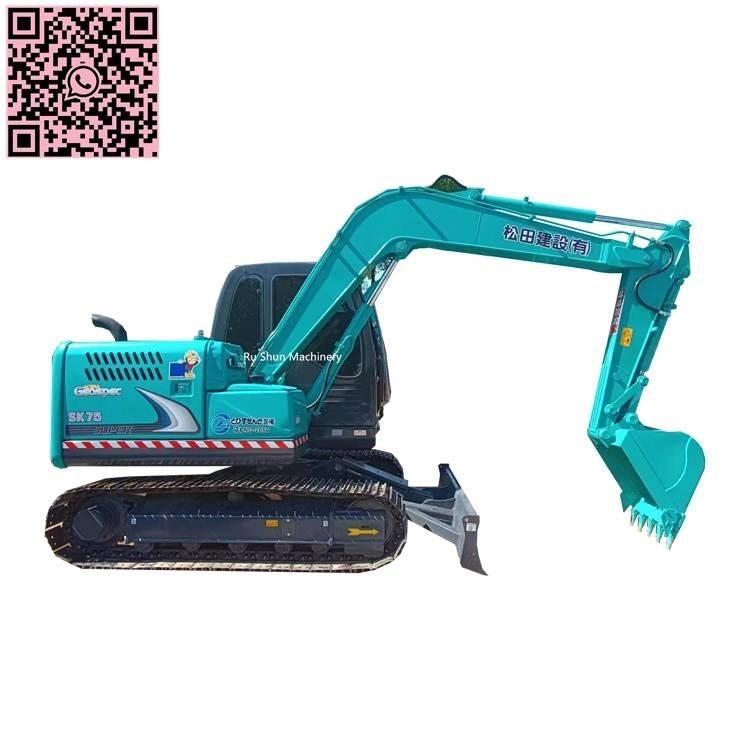 Kobelco SK 75 Vikšriniai ekskavatoriai