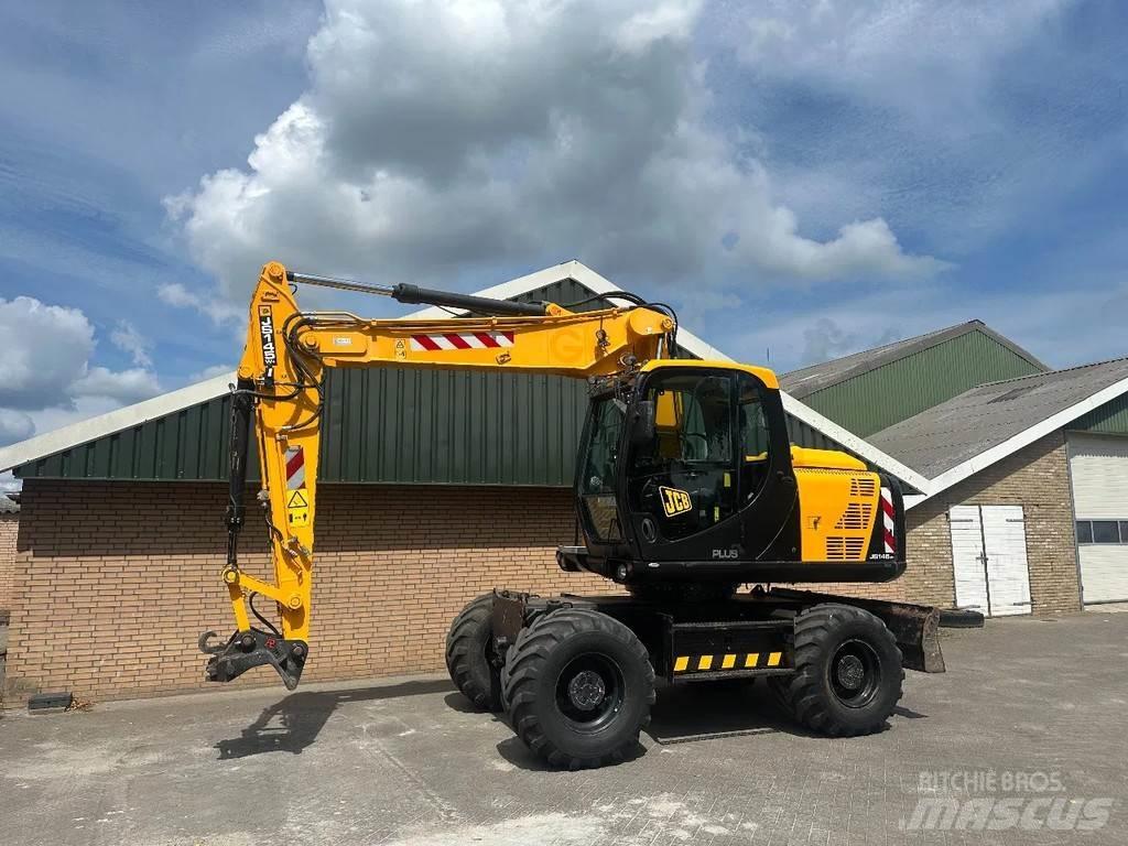 JCB JS145W Ratiniai ekskavatoriai