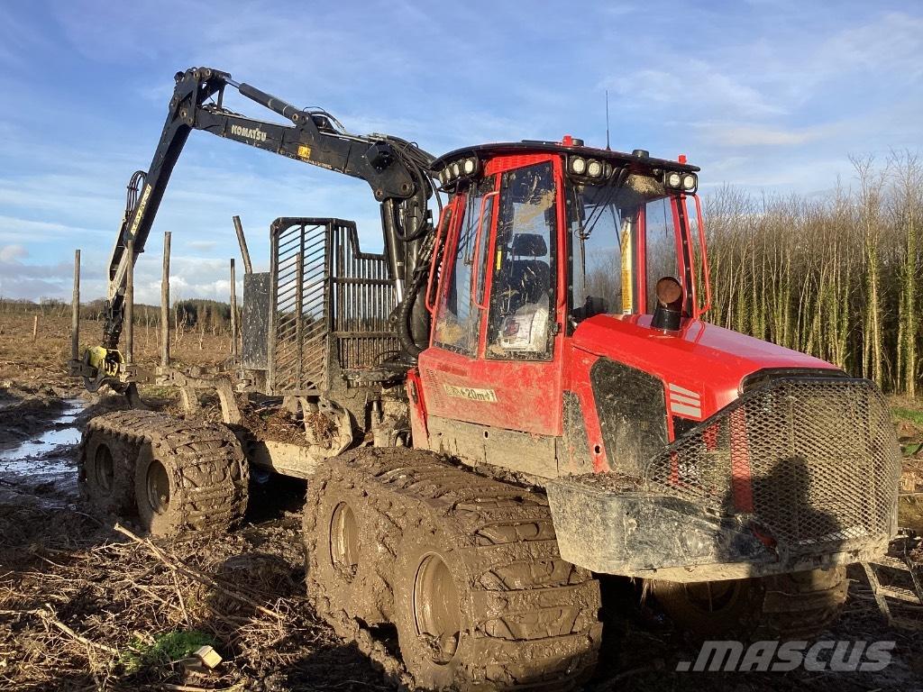 Komatsu 845 Naudoti miškovežiai (Forvarderiai)