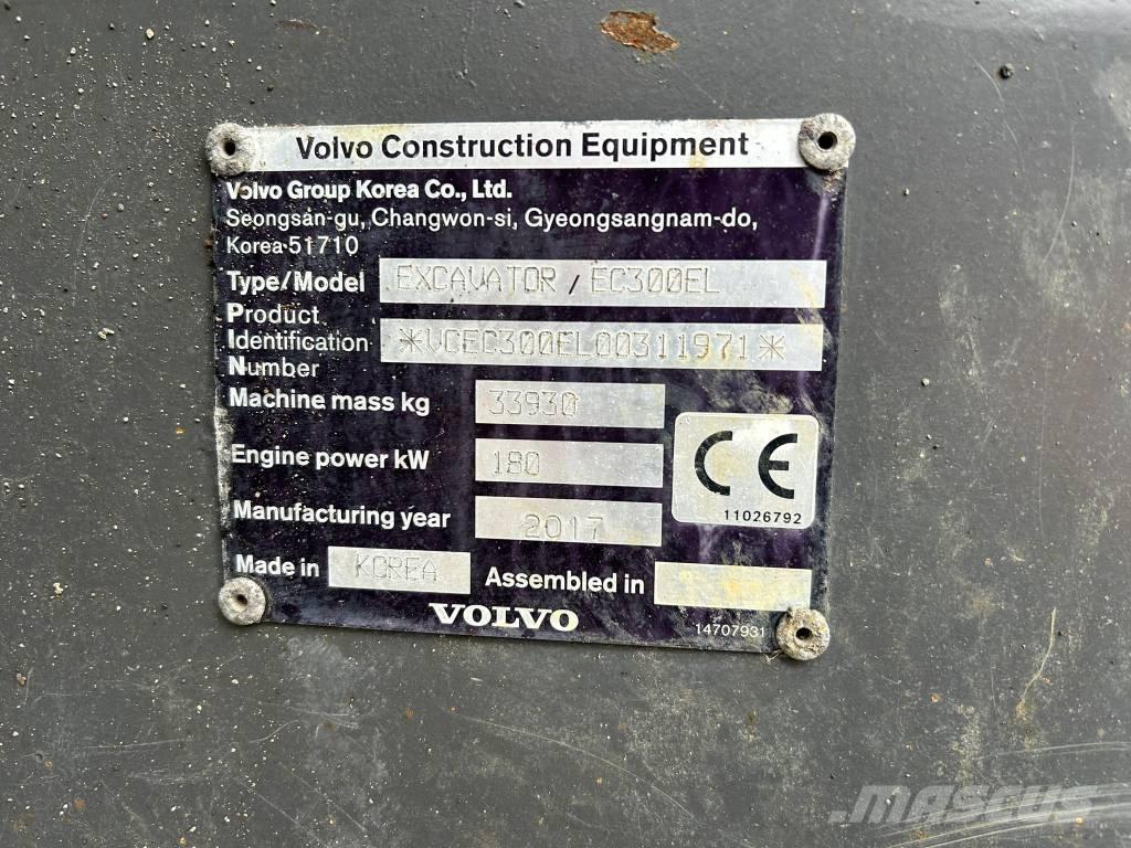 Volvo EC 300 EL Vikšriniai ekskavatoriai