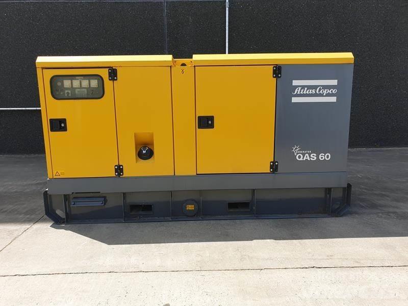 Atlas Copco QAS 60 Dyzeliniai generatoriai