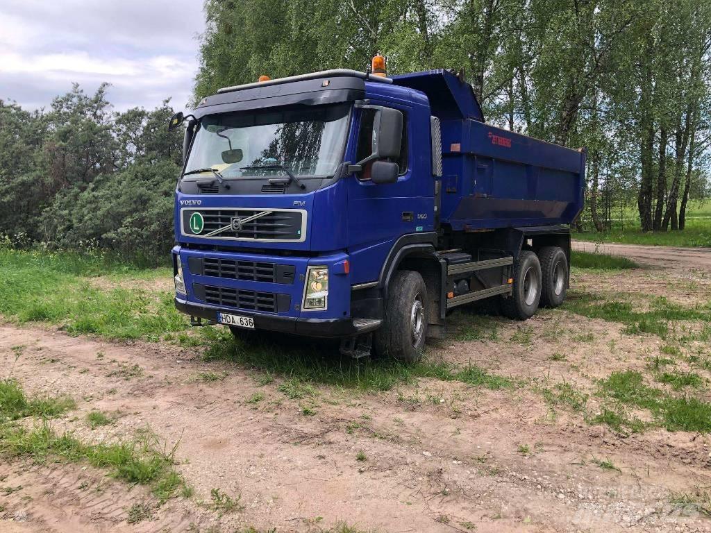 Volvo FM380 Savivarčių priekabų vilkikai