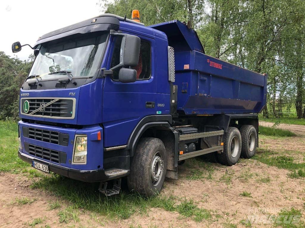 Volvo FM380 Savivarčių priekabų vilkikai