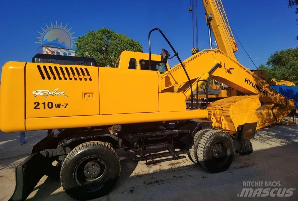 Hyundai R 210W-7 Ratiniai ekskavatoriai