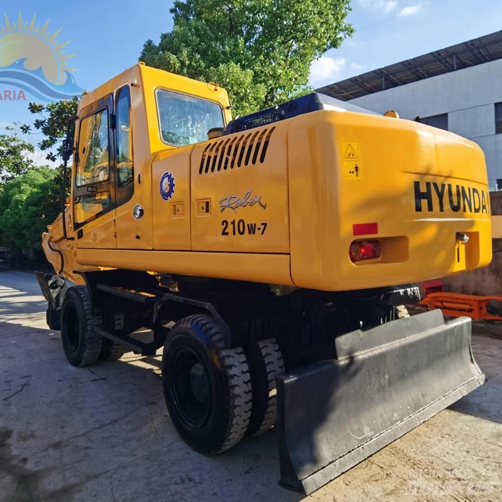 Hyundai R 210W-7 Ratiniai ekskavatoriai