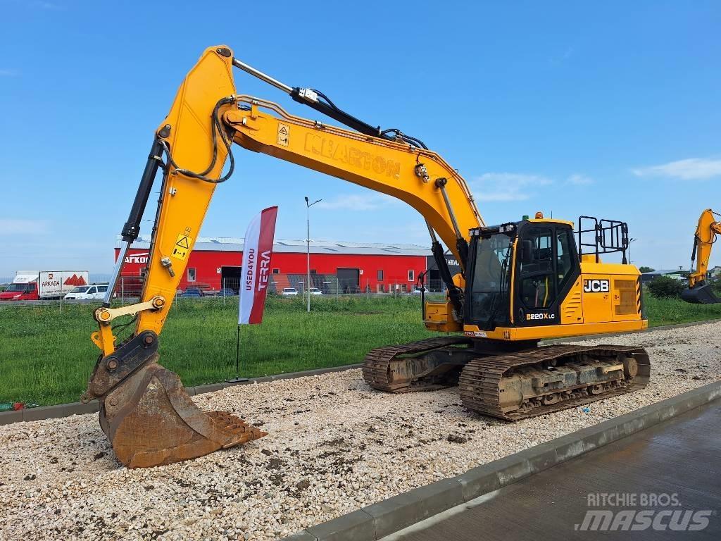 JCB 220X LC Vikšriniai ekskavatoriai