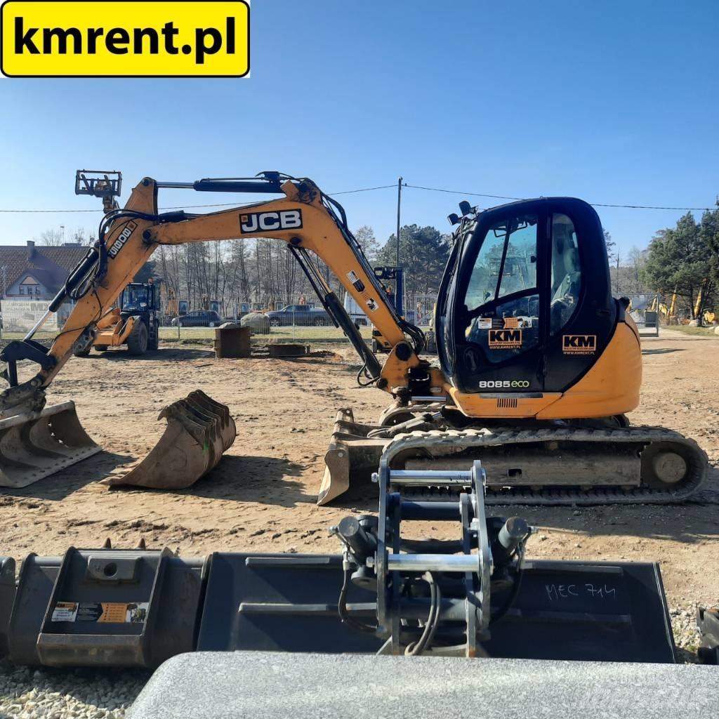 JCB 8085 Vidutinės galios ekskavatoriai 7-12 t