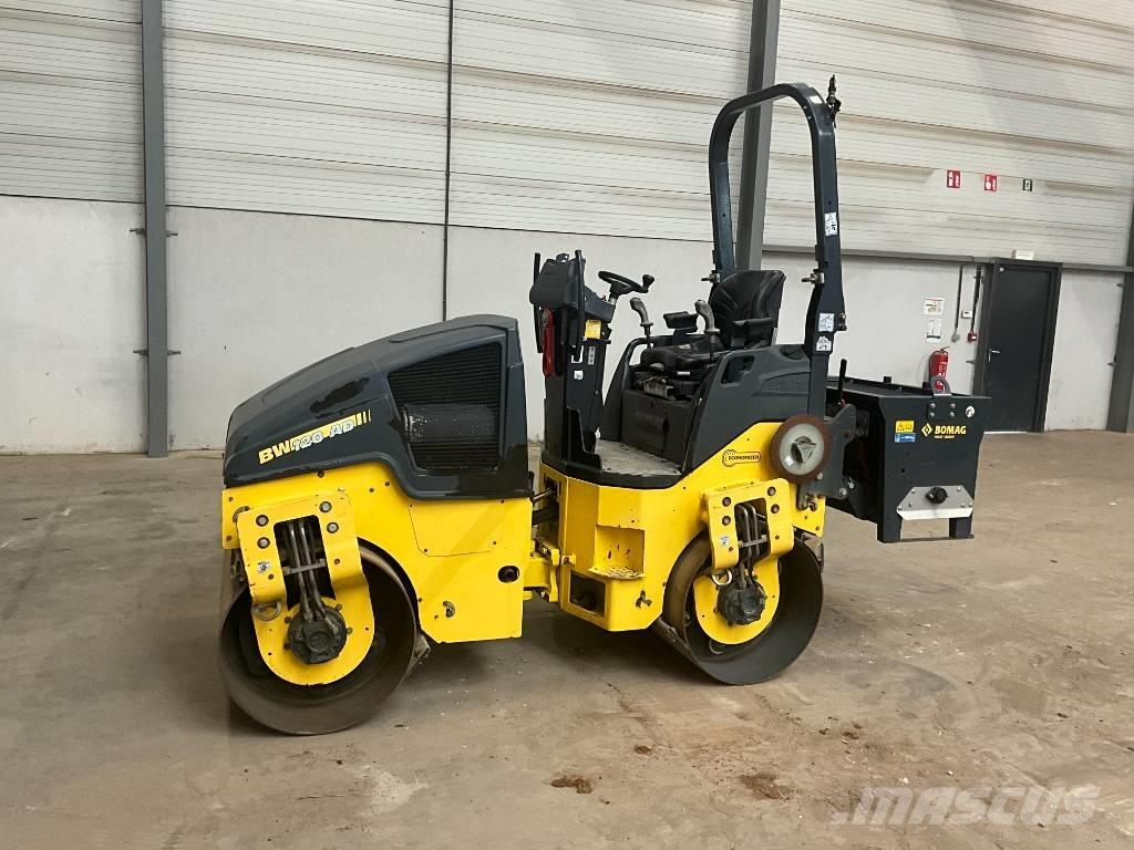 Bomag BW 120 AD-5 Porinių būgnų volai