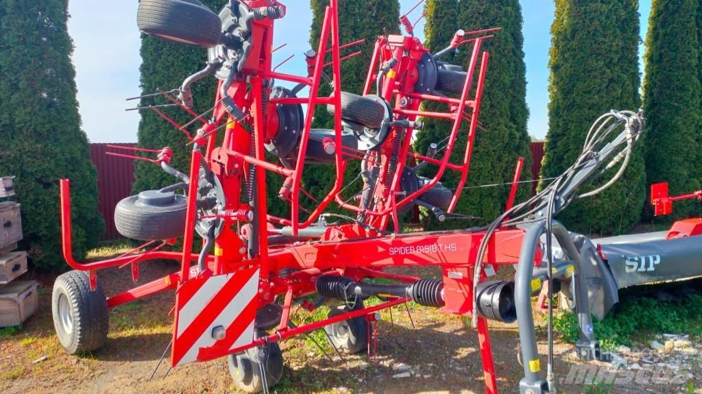 SIP SPIDER 815|8 T Šieno grėbliai ir vartytuvai