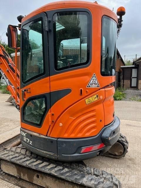 Doosan DX 27 Z Mini ekskavatoriai < 7 t