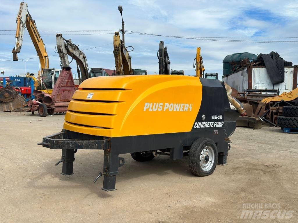 Plus Power VTGZ-20S Betono siurbliai