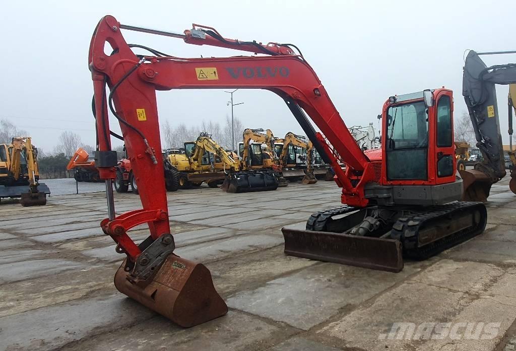 Volvo ECR 88 D Vidutinės galios ekskavatoriai 7-12 t