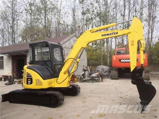 Komatsu PC 55 Vikšriniai ekskavatoriai