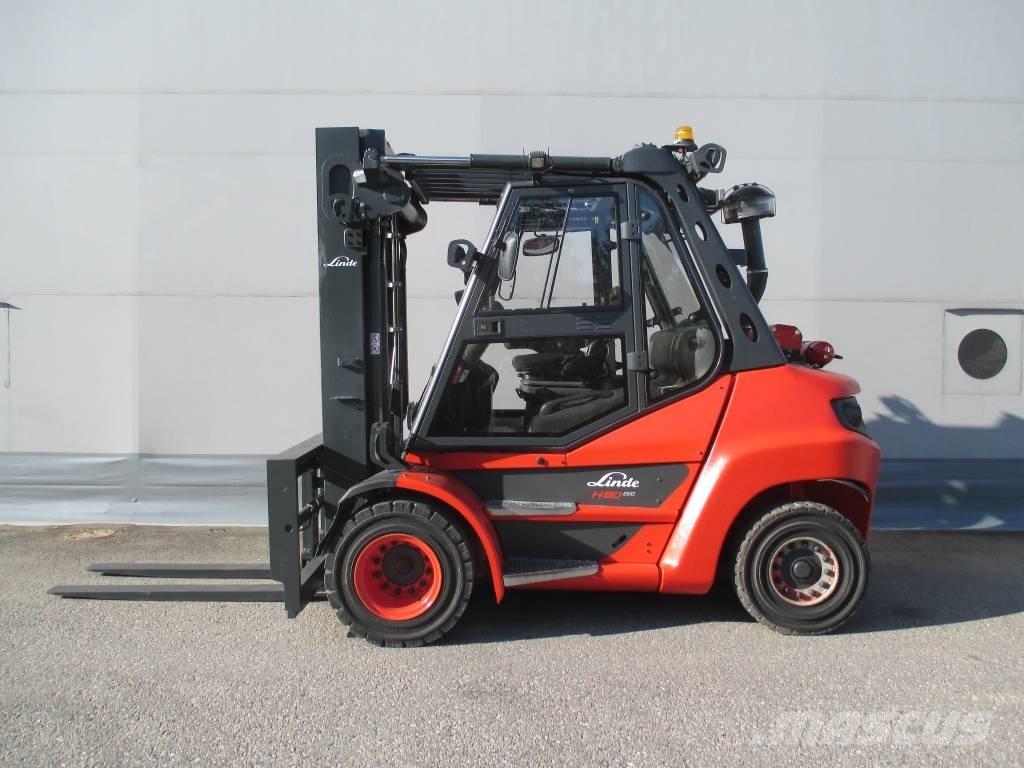 Linde H 80 D Dyzeliniai krautuvai