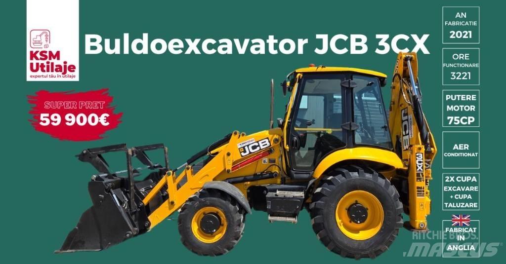 JCB 3 CX Ekskavatoriniai krautuvai