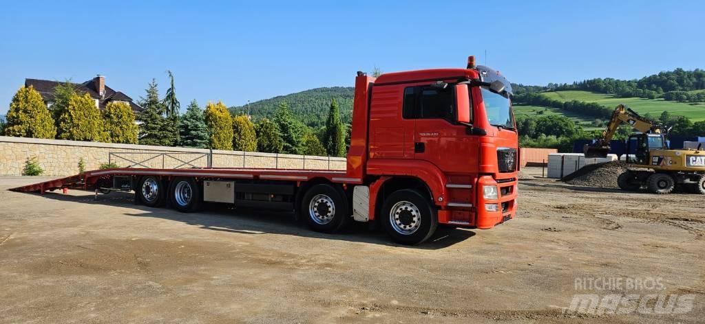 MAN TGS 35.400 Platforminiai/Gerviniai sunkvežimiai