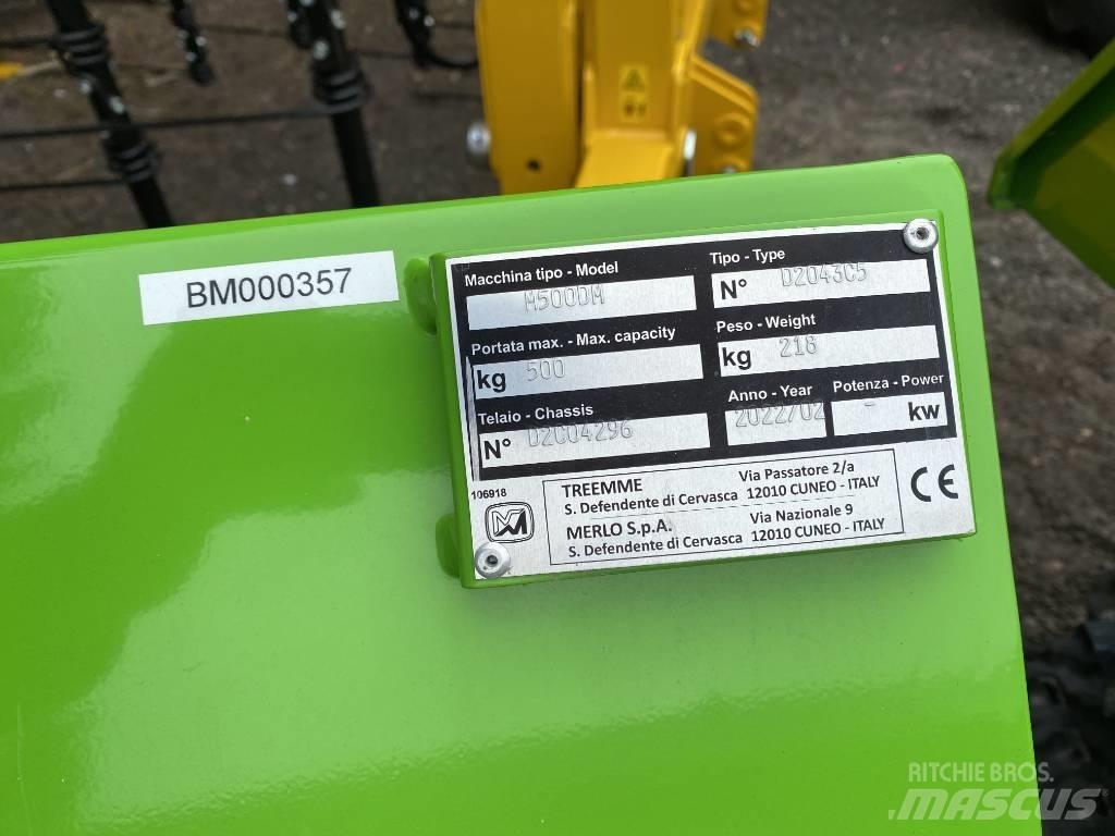 Merlo cingo m500d Vikšrinė savivartė technika