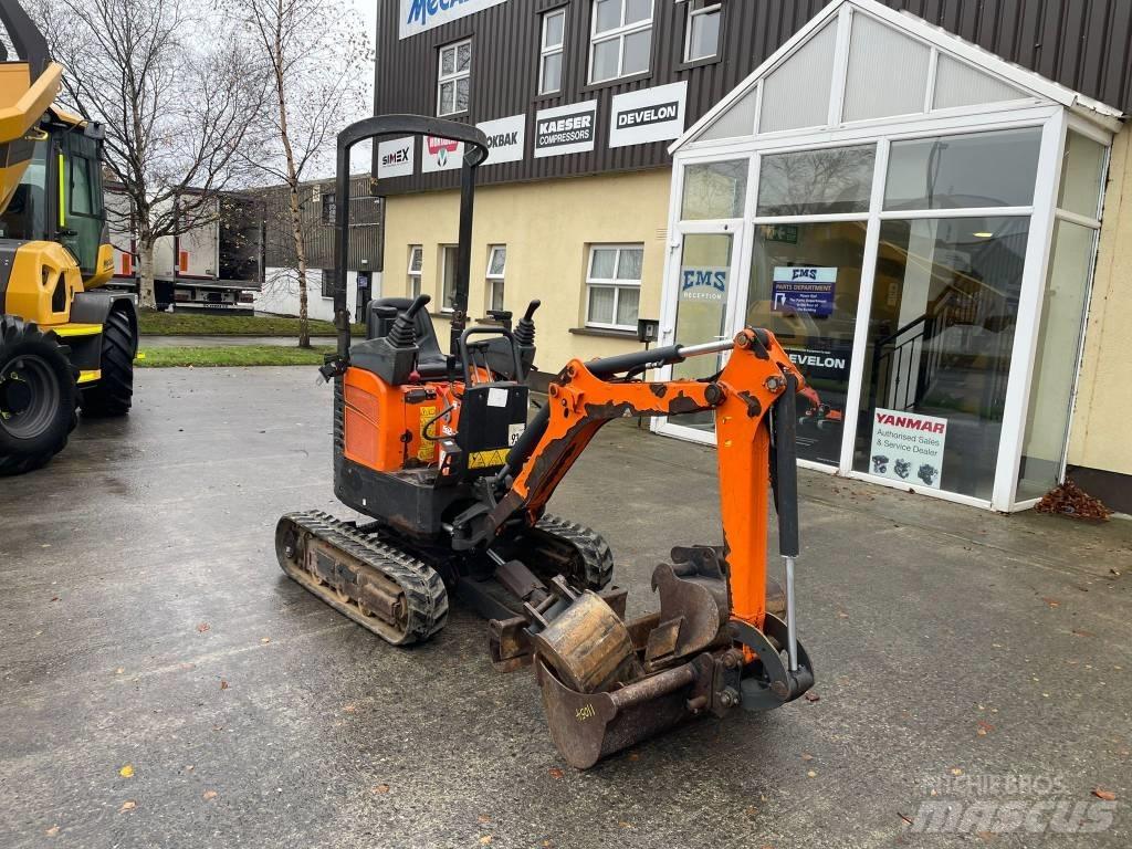 Doosan DX 10 Mini ekskavatoriai < 7 t
