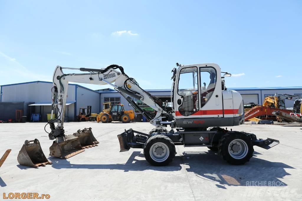 Wacker Neuson EW 100 Ratiniai ekskavatoriai