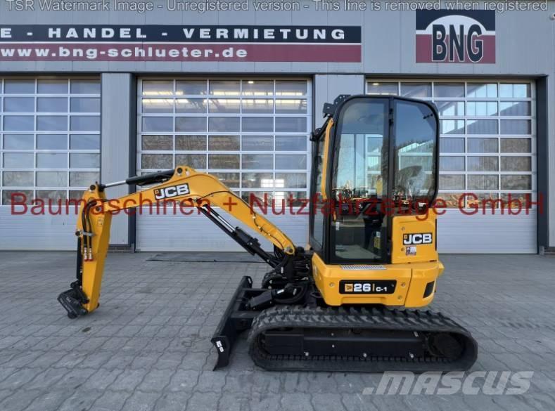 JCB 26 C-1 -Demo- Mini ekskavatoriai < 7 t