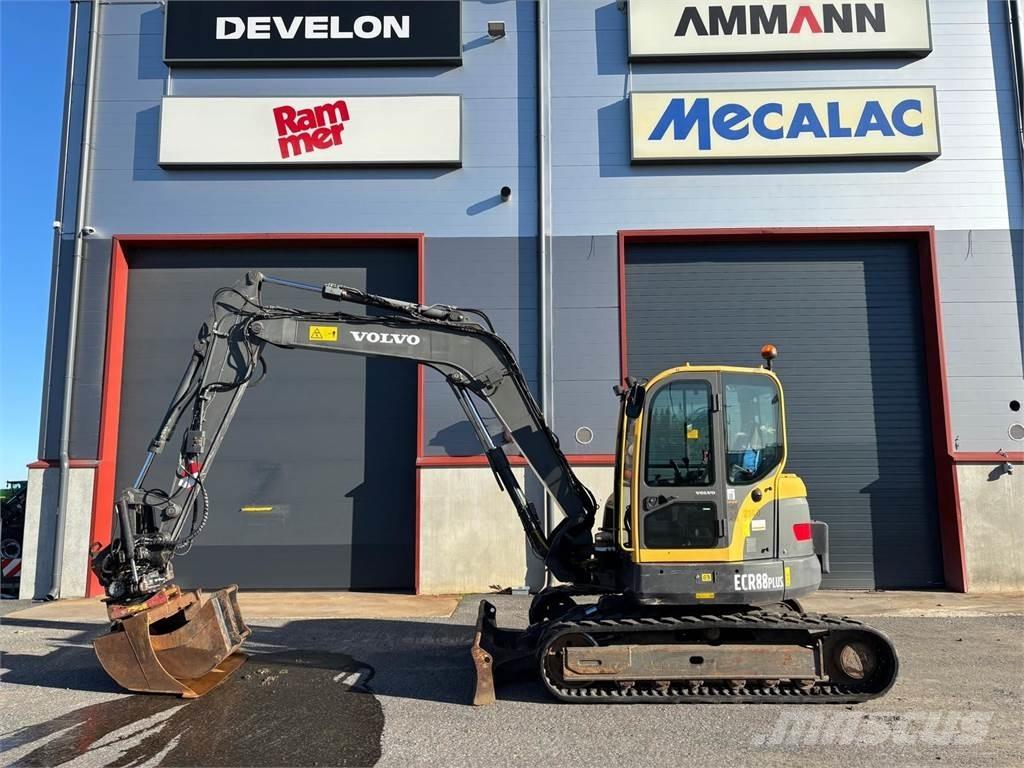 Volvo ecr88 Mini ekskavatoriai < 7 t