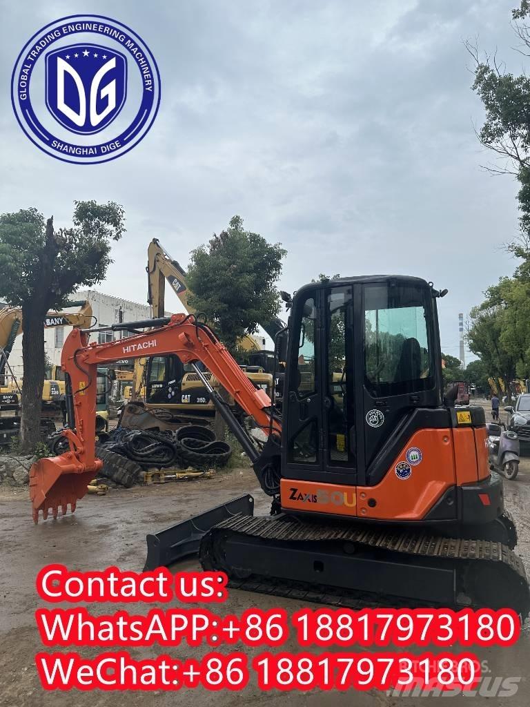Hitachi ZX 50 U Mini ekskavatoriai < 7 t
