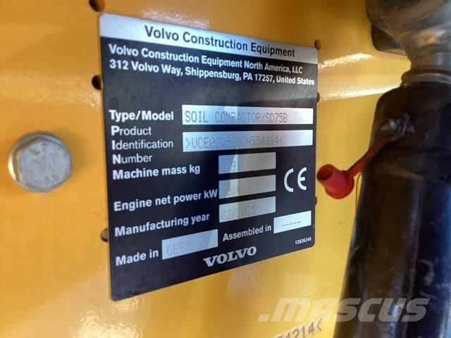 Volvo SD 75 B Vieno būgno volai