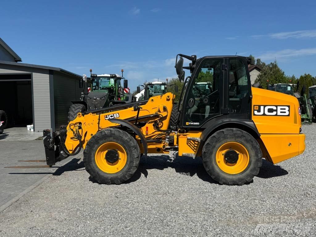 JCB TM 320 Teleskopiniai krautuvai žemės ūkiui