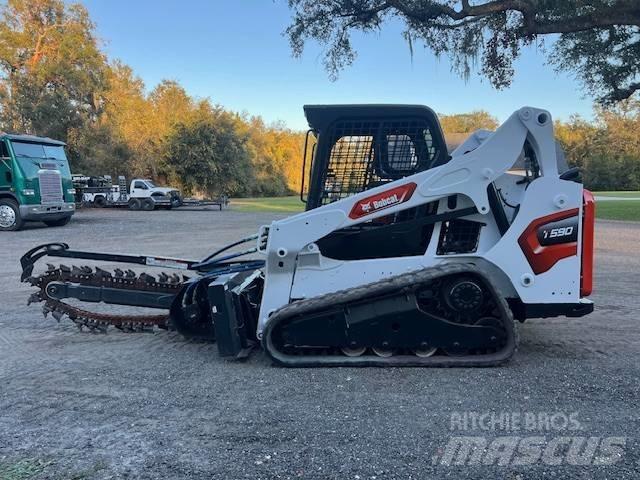 Bobcat T 590 Krautuvai su šoniniu pasukimu