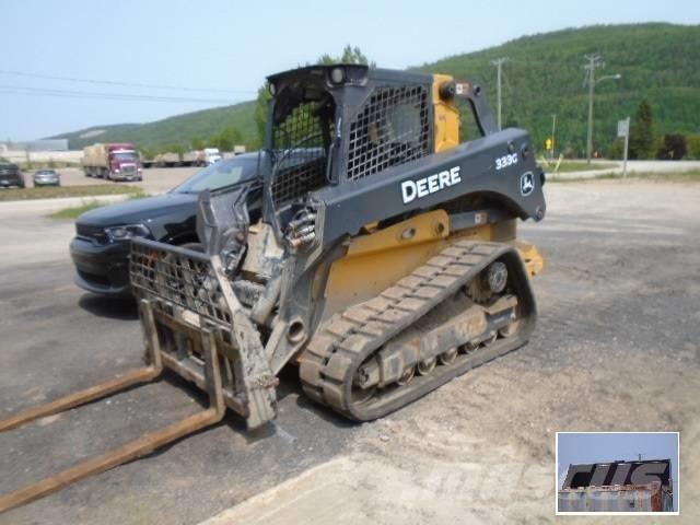 John Deere 333 G Krautuvai su šoniniu pasukimu