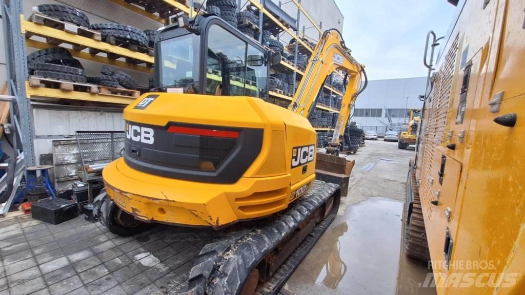 JCB 100 C Vidutinės galios ekskavatoriai 7-12 t