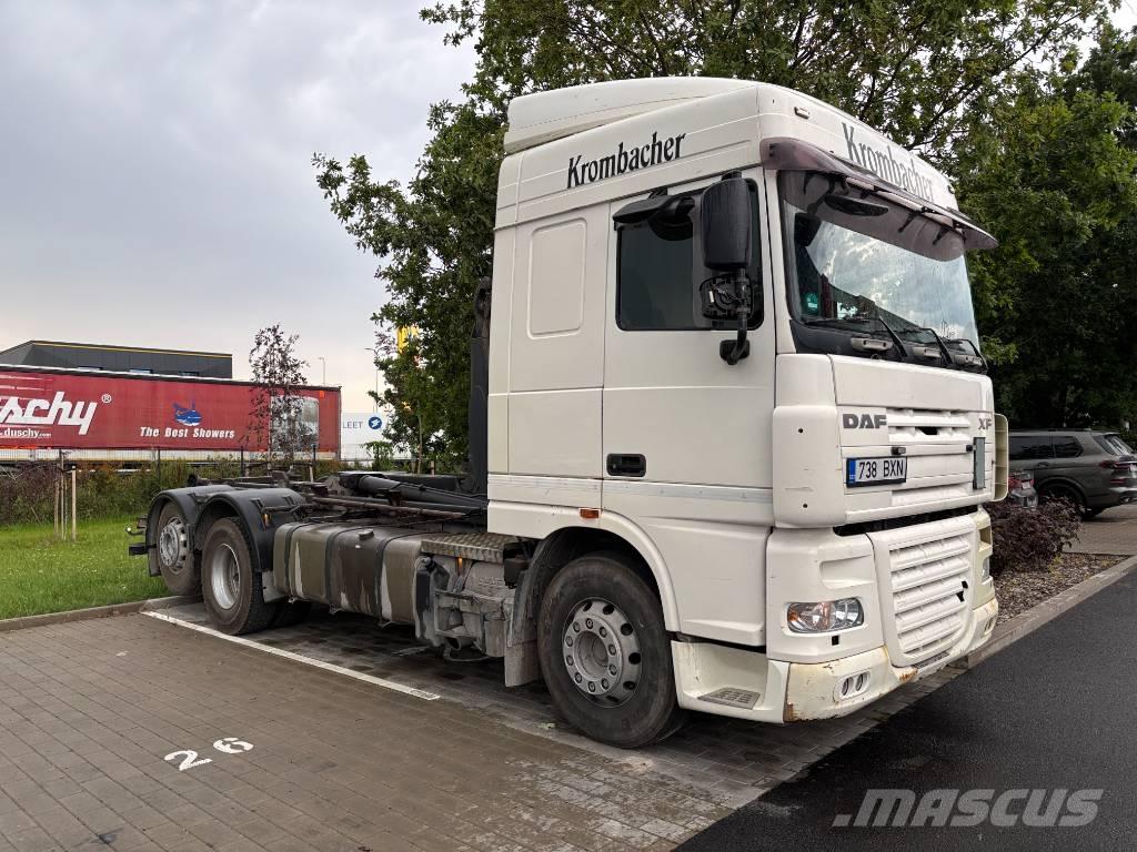 DAF XF 105 Sunkvežimiai su keliamuoju kabliu