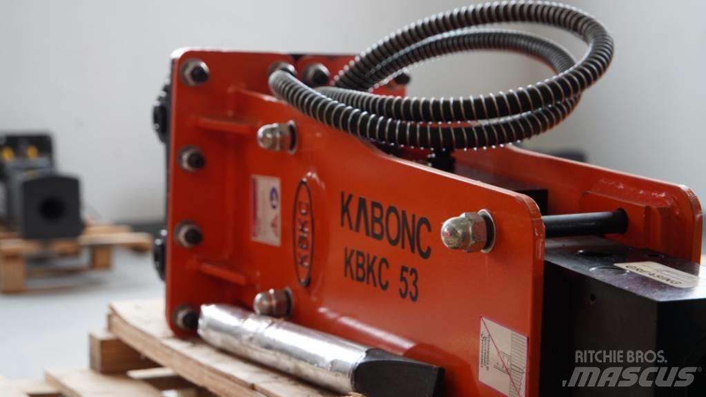 Kabonc KBKC 53 Hidrauliniai kūjai / Trupintuvai