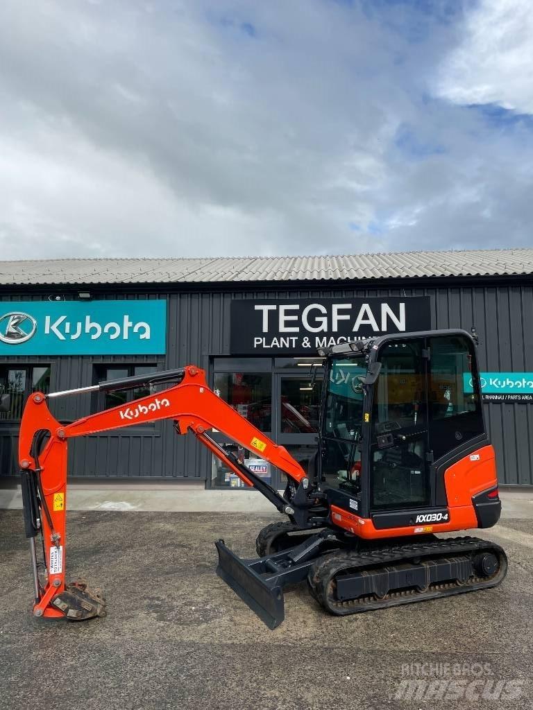 Kubota KX 030-4 Mini ekskavatoriai < 7 t