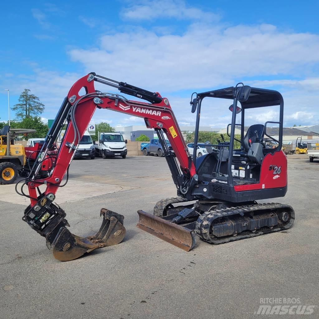 Yanmar SV26 Ess+ Mini ekskavatoriai < 7 t