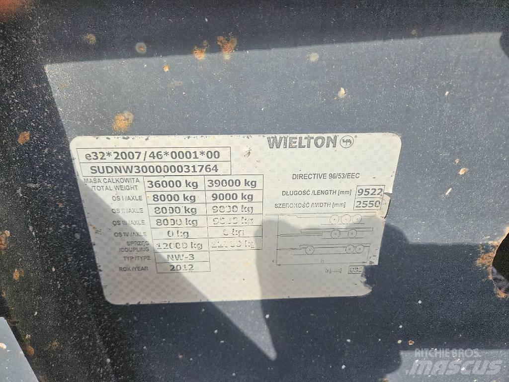 Wielton NW-3 Savivartės puspriekabės