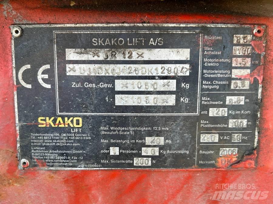 Denka-Lift DK 7 JR12 Ant priekabų montuojamos kėlimo platformos