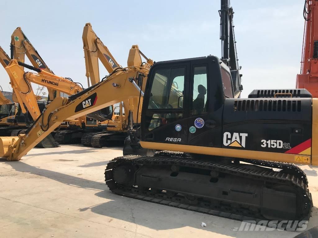 CAT 315 D Vikšriniai ekskavatoriai