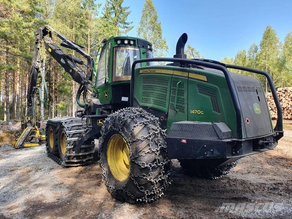 John Deere 1470 G Miško technika (Harvesteriai)