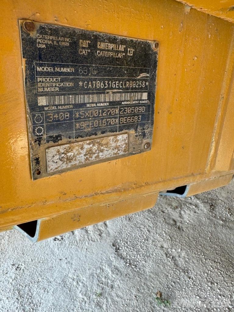 CAT 631 G Frezos