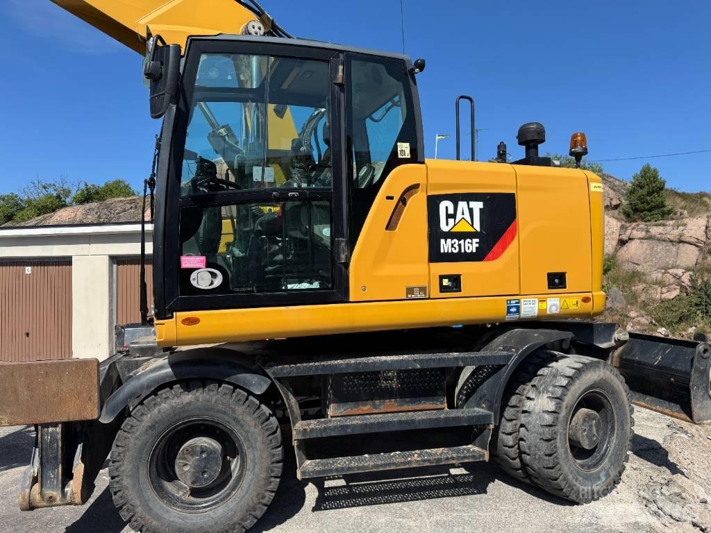 CAT M316F Ratiniai ekskavatoriai