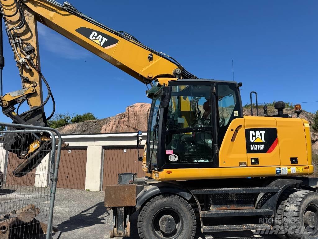 CAT M316F Ratiniai ekskavatoriai