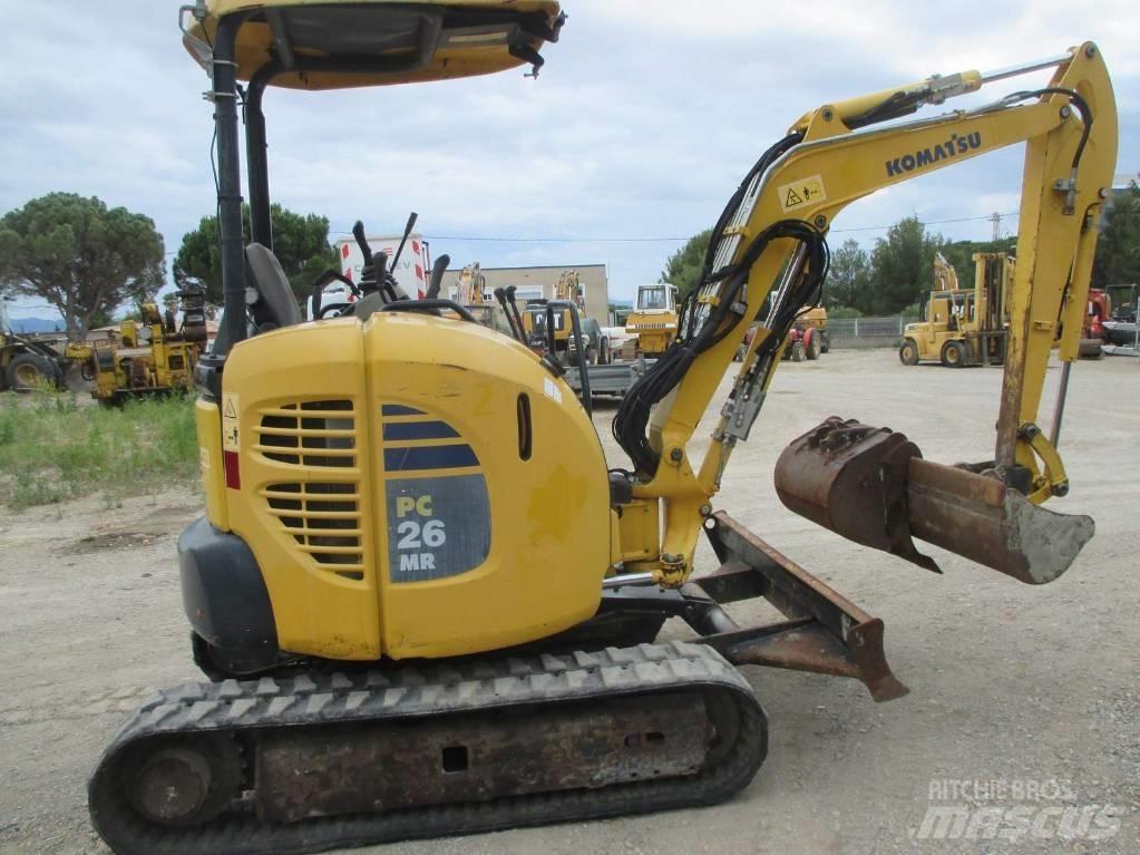 Komatsu PC 26 MR-3 Mini ekskavatoriai < 7 t
