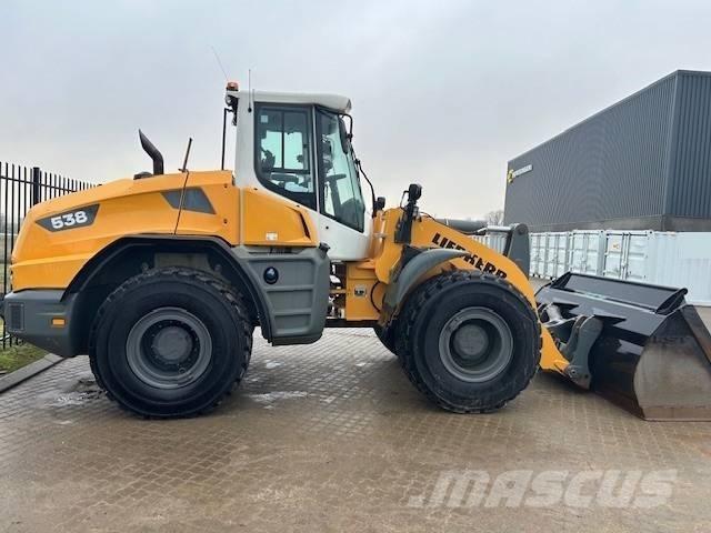 Liebherr L538 Waage Naudoti ratiniai krautuvai
